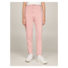 Tommy Jeans Džínsy  svetlohnedá / ružová / červená / biela
