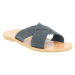 Attica Sandals  ORION NUBUCK BLACK  Šľapky Čierna
