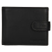 Pánska kožená peňaženka SendiDesign Trejb - čierna