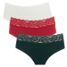 DEFACTO Fall In Love 3-Pack Basic Slip Panties