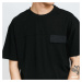 Tričko Urban Classics Oversized Big Flap Pocket Tee Black