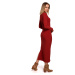 Made Of Emotion Dress M544 Brick Red