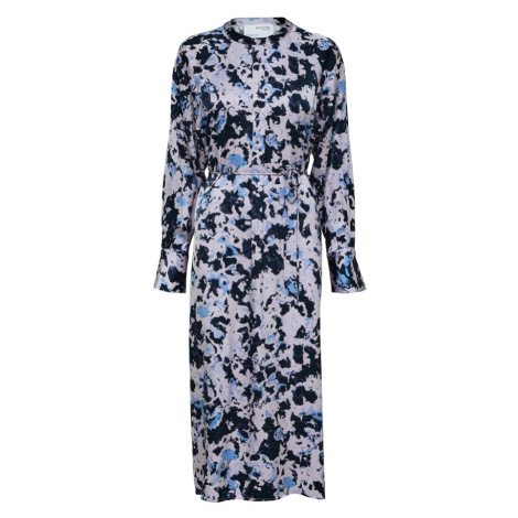 SELECTED FEMME Košeľové šaty 'Aronia'  modrá / fialová