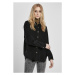 Urban Classics Ladies Corduroy Oversized Shirt black