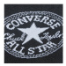 Converse Súprava 2 párov krátkych ponožiek unisex E1138B-2010 Čierna