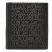 Calvin Klein Malá pánska peňaženka Daily Tech Trifold 6Cc W/Magcoin K50K510196 Čierna