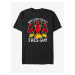 Čierne unisex tričko Marvel Love Tacos