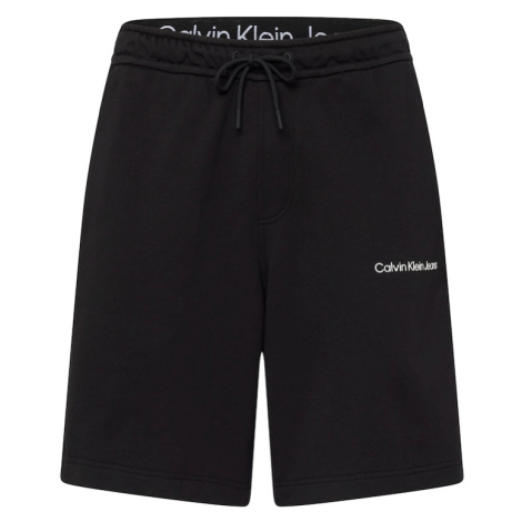 Calvin Klein Jeans Nohavice 'INSTITUTIONAL'  čierna