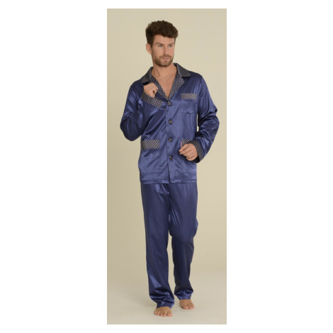 Pánské pyžamo kaštanové M model 2645964 - De Lafense
