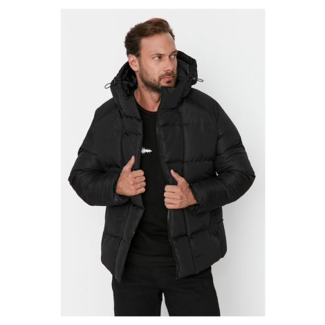 Trendyol Black Oversize Windproof Puffer Jacket