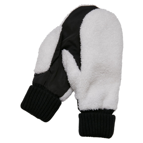 Basic Sherpa gloves black/white Urban Classics