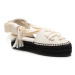 Tory Burch Espadrilky Woven Bouble T Espadrille 282 Béžová