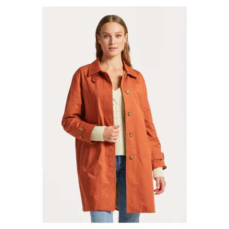 KABÁT GANT CAR COAT LIGHT COPPER