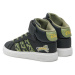 Chlapčenská rekreačná obuv ADIDAS Grand Court Mid Lion King K carbon green