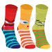 SOCKS4FUN Zimné ponožky W-3134-monster-2 k.2