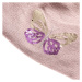Lewro ROSIE Dievčenská pletená čiapka, ružová, veľkosť