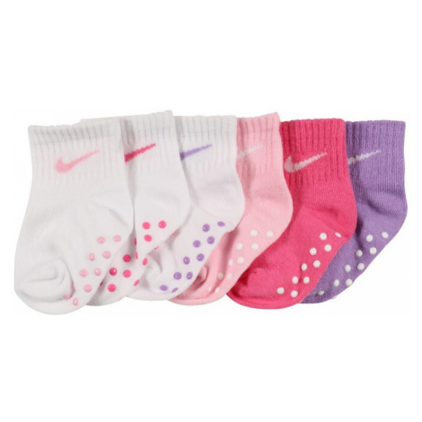 Nike Sportswear Ponožky  fialová / ružová / tmavoružová / biela