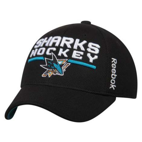 San Jose Sharks čiapka baseballová šiltovka Locker Room 16 black Reebok