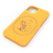 Puzdro na mobil iPhone Swarovski SIGNUM 13 PRO žltá farba