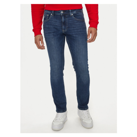 Tommy Jeans Džínsy Scanton DM0DM20187 Tmavomodrá Slim Fit Tommy Hilfiger