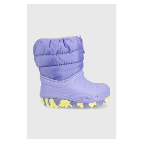 Dievčenské snehule Crocs