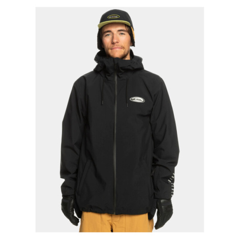 Quiksilver Outdoorová bunda High In Th Hood EQYTJ03436 Čierna Regular Fit