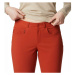 Columbia FIRWOOD 5 POCKET SLIM PANT Dámske nohavice, červená, veľkosť