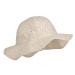 Detský bavlnený klobúk Liewood béžová farba, bavlnený