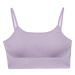 Dámska tréningová športová podprsenka 4F SPORT BRA-4FWSS24USBAF121-52S-LIGHT VIOLET