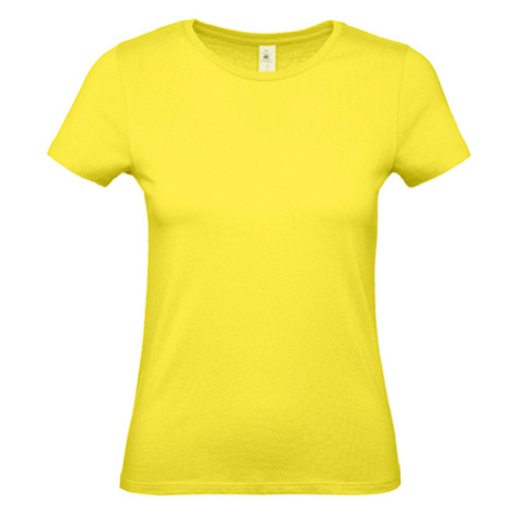 B&amp;C Dámske tričko TW02T Solar Yellow B&C
