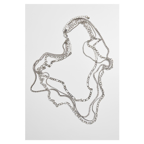 Valeria Layering Necklace - Silver Color Urban Classics