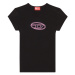 Tričko Diesel T-Angie T-Shirt Black 3