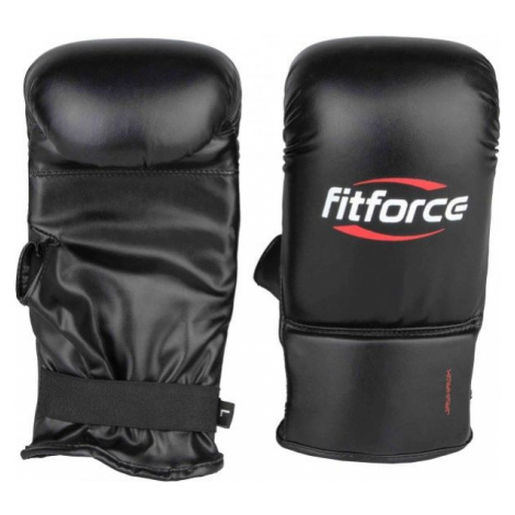Fitforce JAYHAWK Boxérske rukavice, čierna, veľkosť