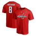 Washington Capitals pánske tričko red Alex Ovechkin Stack Logo Name & Number