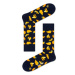 Happy Socks Ponožky Vysoké Unisex BAN01-6550 Čierna