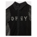 DKNY Každodenné šaty D32832 S Čierna Regular Fit
