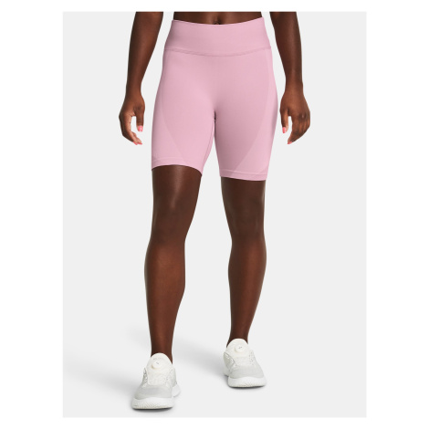 Ružové športové kraťasy Under Armour Vanish Elite Seamless Short