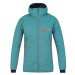 Men's insulated jacket with hood Hannah GABBER HOODY brittany blue