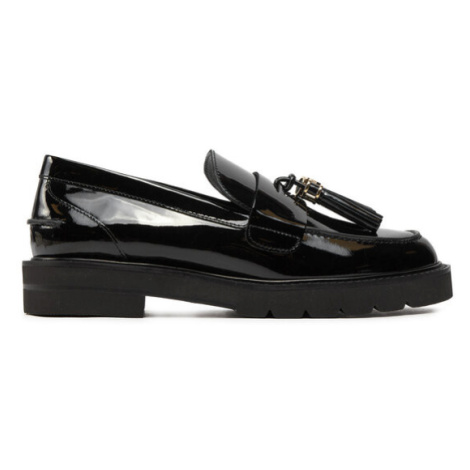 Stuart Weitzman Loafers Parker Lft Tassel Lf SI706 Čierna