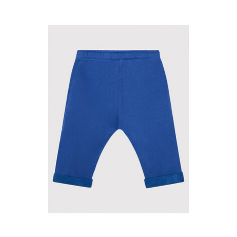 United Colors Of Benetton Teplákové nohavice 3EB5I0507 Modrá Regular Fit