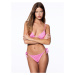 Pull&Bear Bikinové nohavičky  fuksia / svetloružová / červená