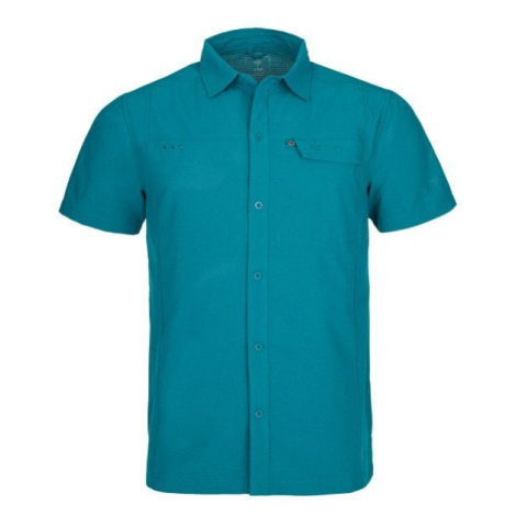 Men's outdoor shirt Kilpi BOMBAY-M turquoise