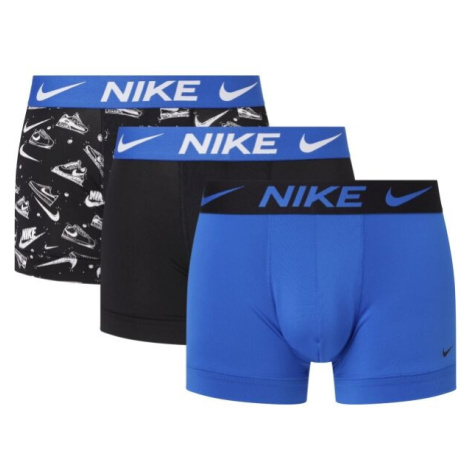 Nike DRI-FIT ES MICR TRUNK 3PK Pánske boxerky, modrá, veľkosť