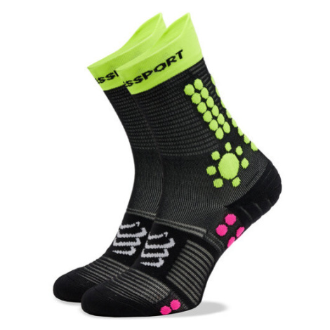 Compressport Ponožky Vysoké Unisex Pro Racing V4.0 Trail XU00048B Čierna
