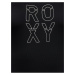 Čierne jednodielne plavky s potlačou Roxy