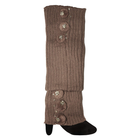 Hnedé dámske návleky