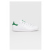 Topánky adidas Originals FX5502.D-WHT/GRN, biela farba, na plochom podpätku