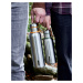 Black+Blum Steel Instulated Water Bottle Large Silver/Orange