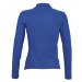 SOĽS Podium Dámska polokošeľa s dlhým rukávom SL11317 Royal blue