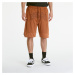 New Era Arch Logo Mesh Shorts Brown